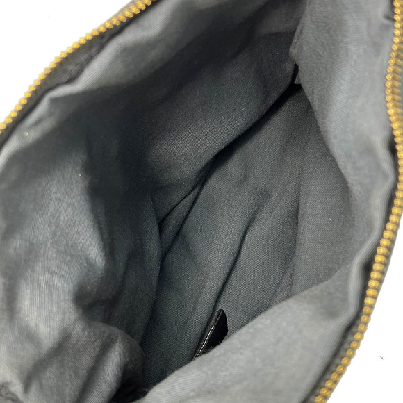 Hermes Hermes Canvas Bolide Pouch Black Canvas Vanity Bag - Picture 9 of 14